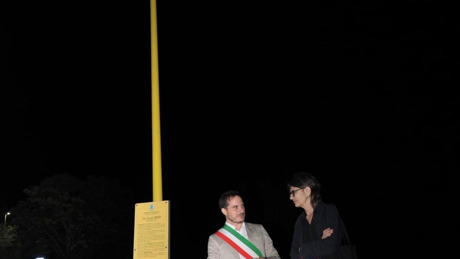 Inaugurata Via Lucis di Liliana Moro