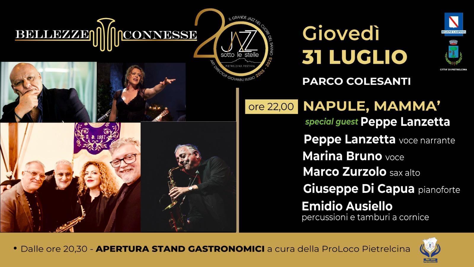 NAPULE, MAMMA' - SPECIAL GUEST PEPPE LANZETTA